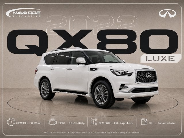 2022 INFINITI QX80 LUXE
