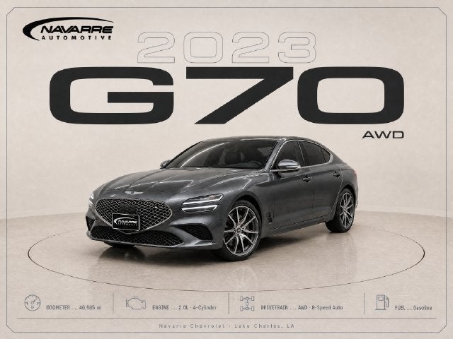2023 GENESIS G70