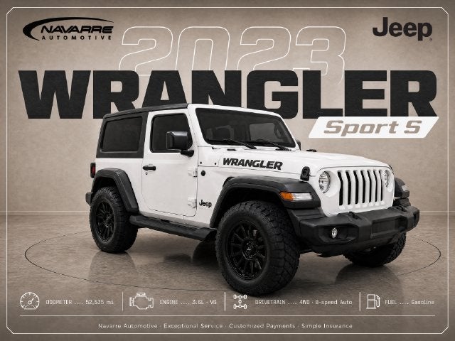 2023 Jeep Wrangler Sport S