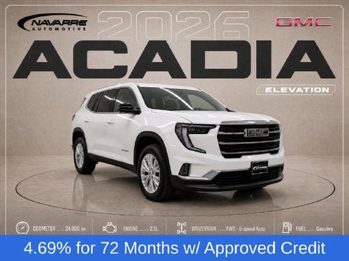 2026 GMC Acadia FWD Elevation