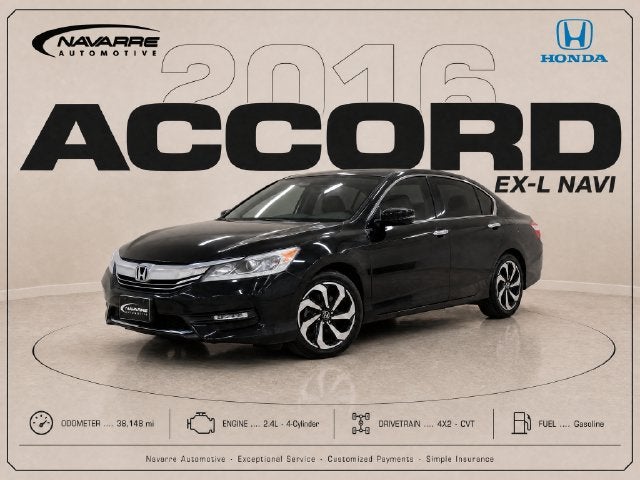 2016 Honda Accord EX-L