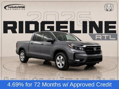 2026 Honda Ridgeline RTL