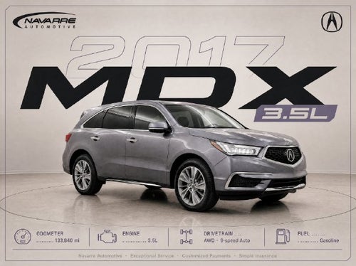 2017 Acura MDX w/Technology Pkg