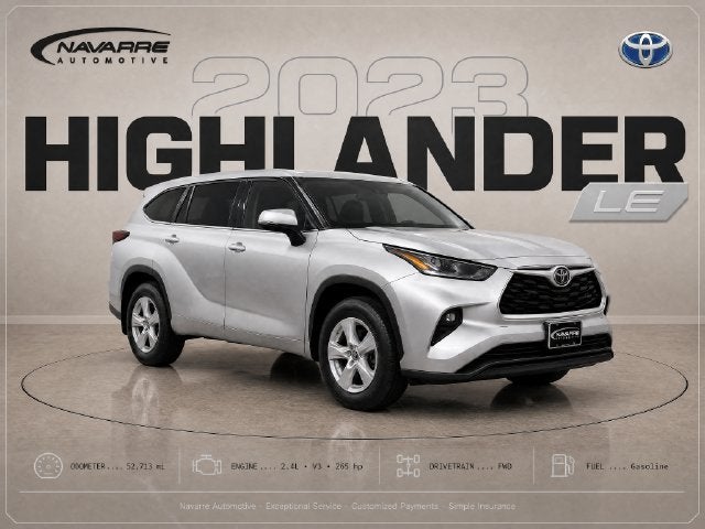 2023 Toyota Highlander LE
