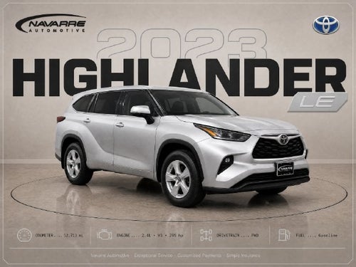 2023 Toyota Highlander LE