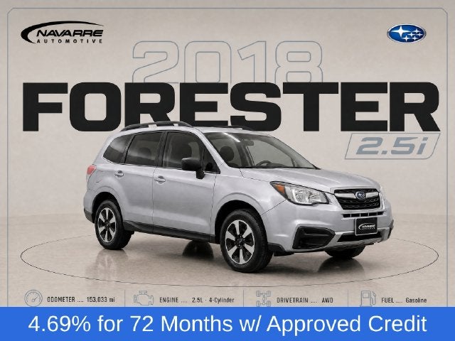2018 Subaru Forester 2.5i CVT