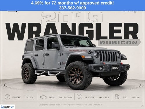 2019 Jeep Wrangler Unlimited Rubicon