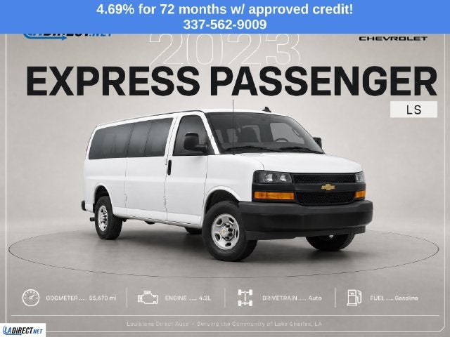 2023 Chevrolet Express Passenger LS