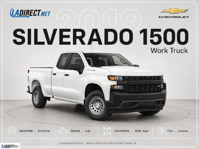 2019 Chevrolet Silverado 1500 Work Truck