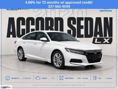 2020 Honda Accord Sedan LX