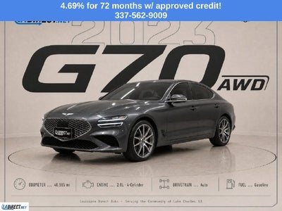 2023 Genesis G70 2.0T