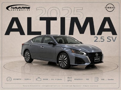 2025 Nissan Altima 2.5 SV