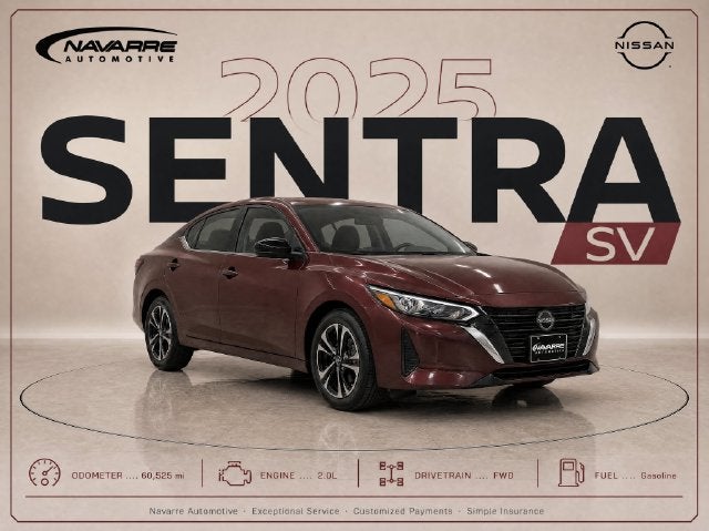 2025 Nissan Sentra SV