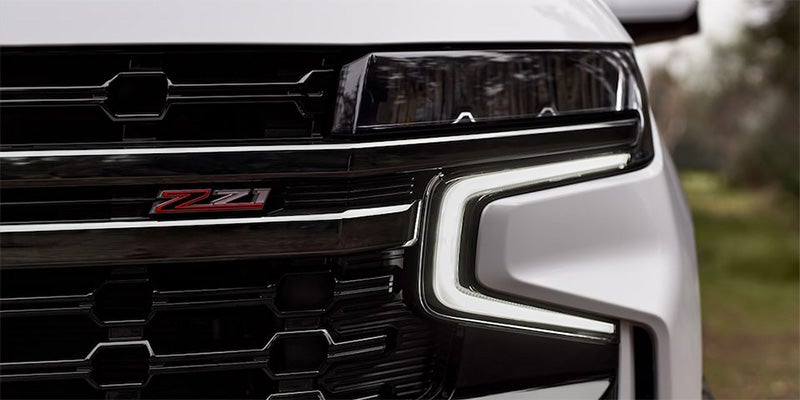 Chevy grille and headlight