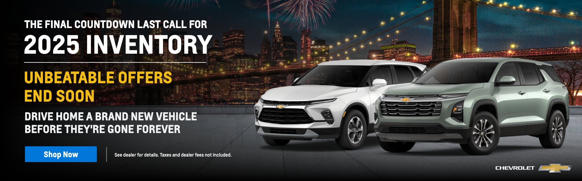 The Final Countdown: Last Call for 2025 Inventory